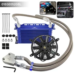 10/13/15 Row AN10 Engine Oil Cooler Kit For LS1 LS2 LS3 LSX VE +7