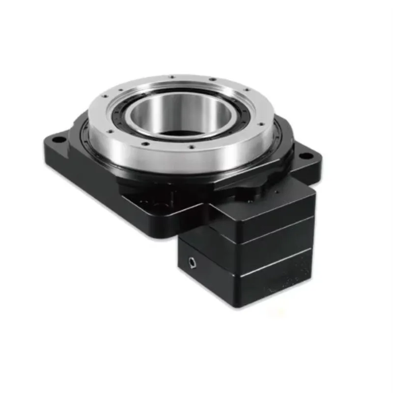 xmsjHigh Precision 130mm Hollow Rotary Platform Gear Ratio 18 Hollow Rotary Actuators Hollow For Servo 400W Motor