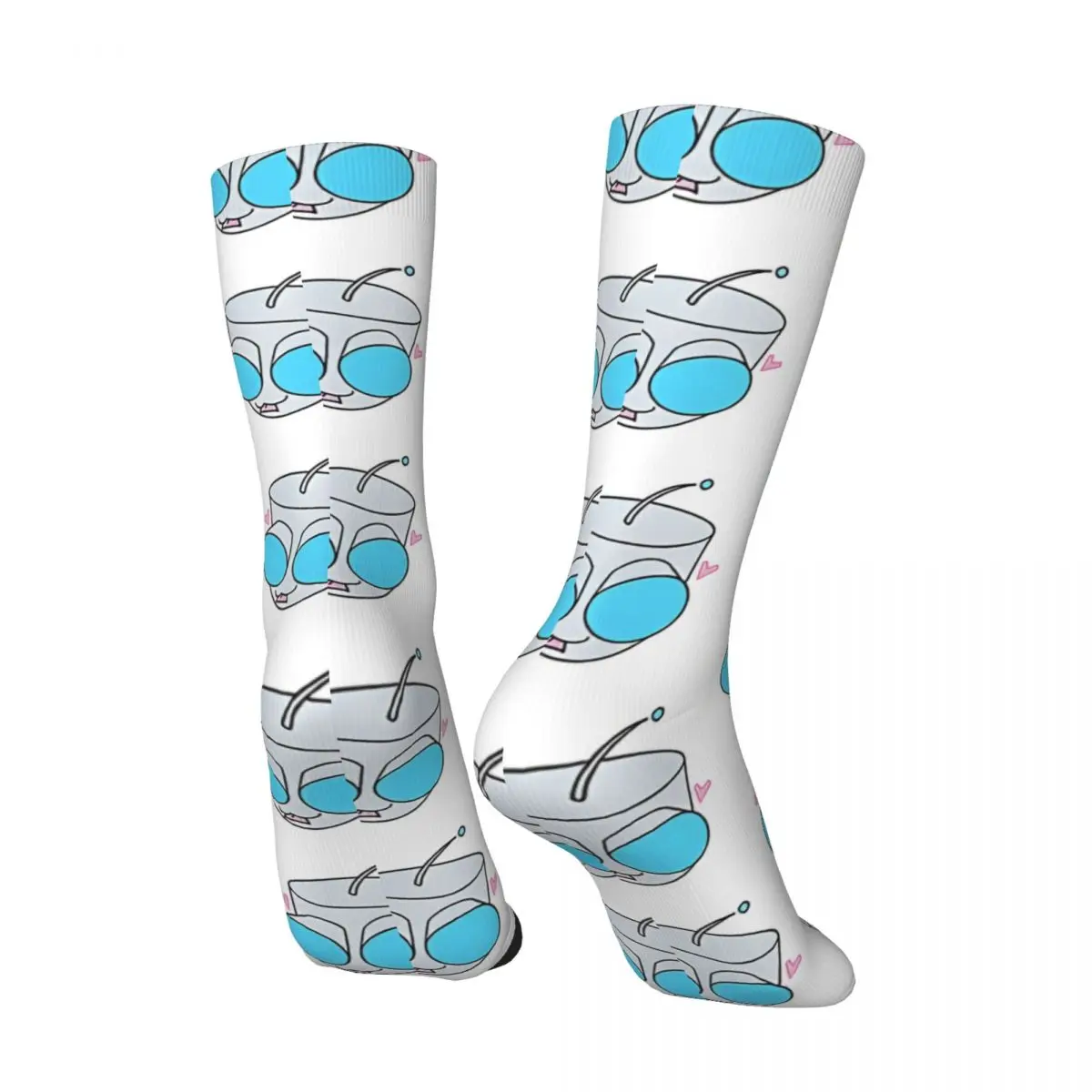 Crazy compression 3 Sock for Men Harajuku Seamless Pattern Crew Sock Casual