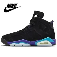 Nike 2025 Air Jordan Retro 6 6s University Blue Women Mens Outdoor Basketball Retro Sneakers Sports Shoes New Arrival