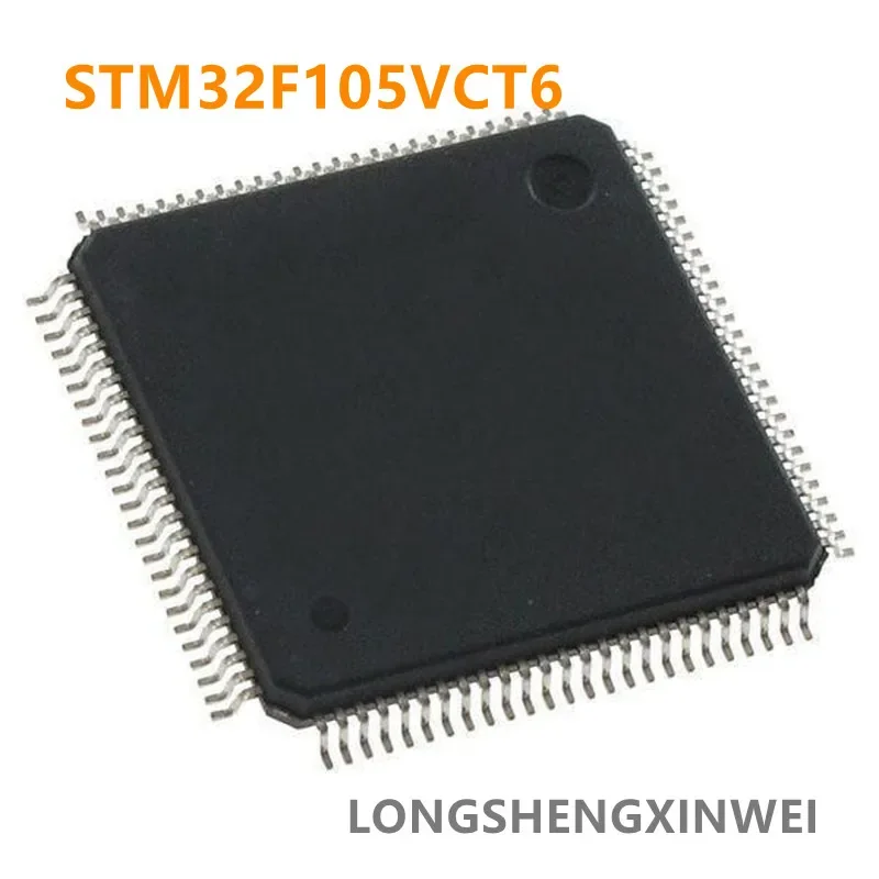 1PCS STM32F105VCT6 STM32F105 32F105VCT6 LQFP100 Headset Chip MCU