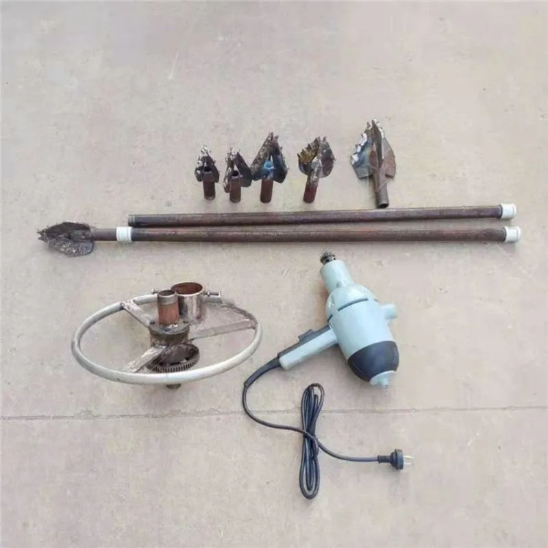 Small electric disc drilling machine household well drilling equipment small well drilling machine