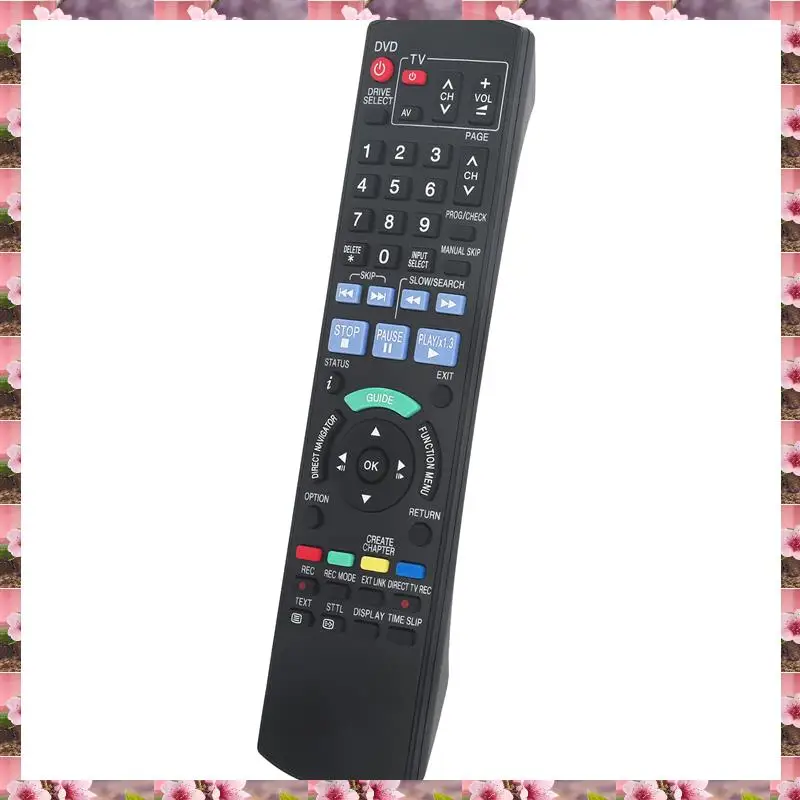 

N2QAYB000127 Пластиковый пульт дистанционного управления для DVD-рекордера Panasonic DMR-EX78 DMR-EX78EB DMR-EX88 DMR-EX88EB DMR-EX77 DMR-EX77EB,