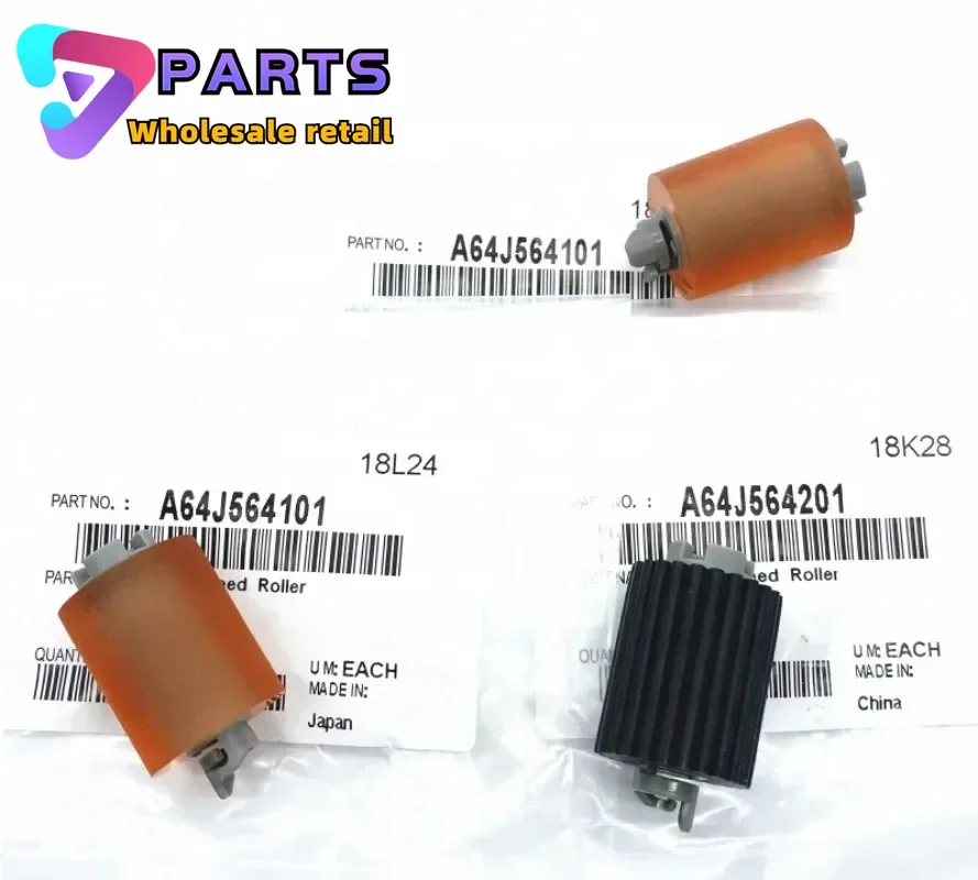 1SETS A64J564201 A64J564101 New Paper pickup roller For Konica minolta BH C458 C558 C658 308E 368E 458E 558E 658E