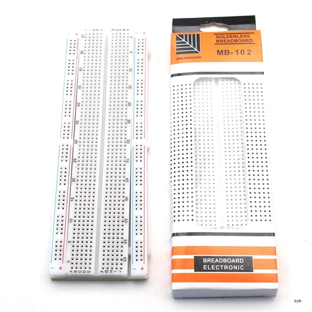 MB-102 High quality breadboard circuit board Test board Universal board 830 holes 165X55X10mm