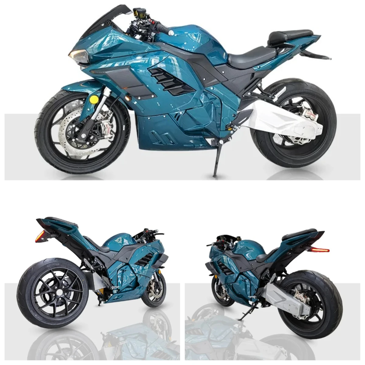 New Arrival 8000W Lithium Electric Scooter Racing Motorcycle With 72v Voltage 145KM/H