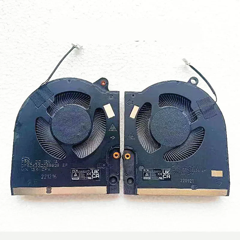 New Laptop CPU GPU Cooling Fan For Dell Alienware m15 R7 DC12V