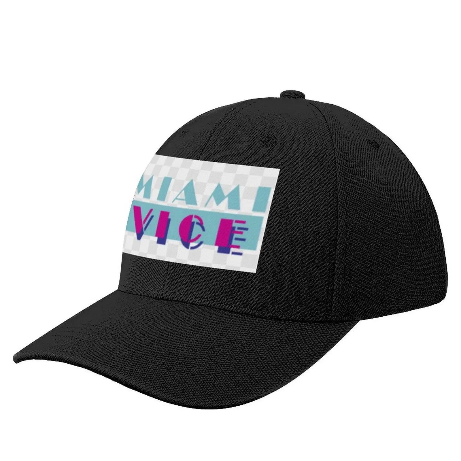 

miami vice theme logo Baseball Cap Military Tactical Cap funny hat Hat Baseball Cap Golf Wear Men Women's