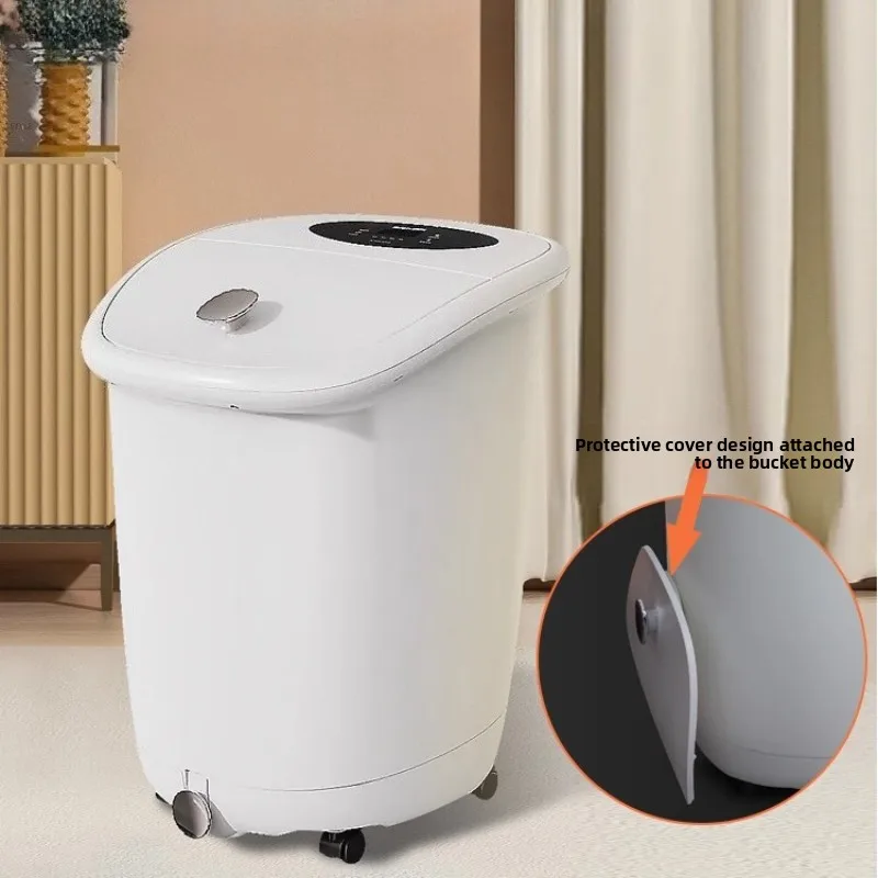 

Automatic Deep Foot Spa Bath Massager with Heated Basin 400mm Deep Rolling Massage Smart Start Constant Temperature