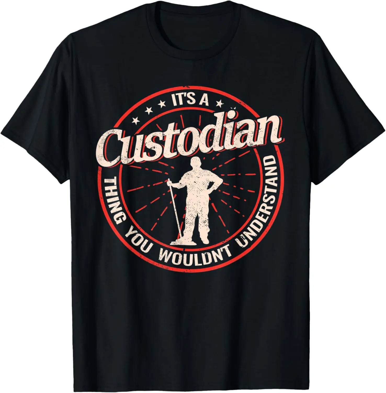 Es la cosa personalizada para la fregado japonés retro Custodian