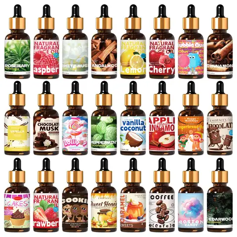 36 Type 30ml Essential Oil Long Lasting Fragrance for Aromatherapy Relaxation Holiday Gifts For Friends