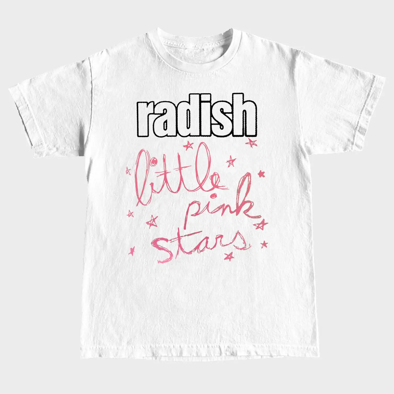 Radish 'Little Pink Stars' T Shirt