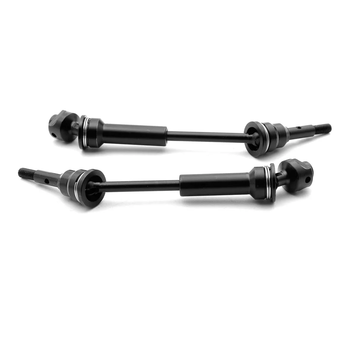 

4Pcs Steel Front and Rear Drive Shaft CVD for 1/10 Traxxas Slash Rustler Stampede Hoss 4X4 RC Car Upgrades Parts