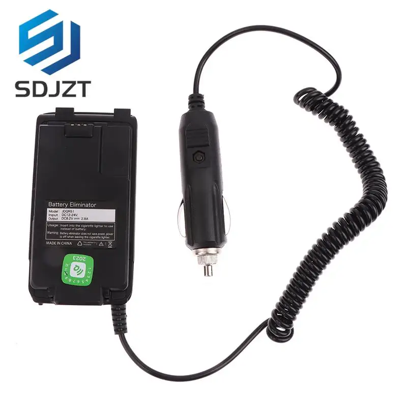 

Walkie Talkie Quansheng UV-K5 UV-K6 UV-5RPlus Battery Eliminator 12-24V Electricity Supplied By Car Cigarette Lighter