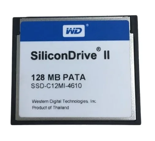 Original WD SILICON DRIVE CF 128M CF Card 128MB Industrial Equipment Machine Tool Special CF