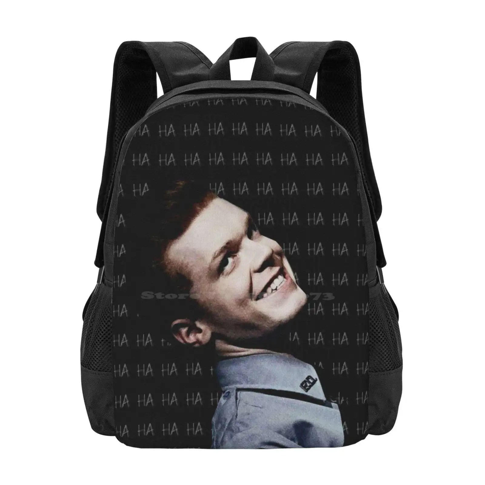 Hahaha Hot Sale Backpack Fashion Bags Cameron Monaghan Jerome Valeska Smile