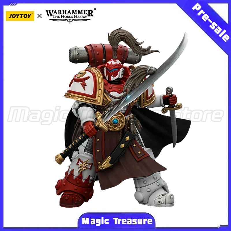 

【MT】Pre-sale JOYTOY Warhammer 40K White Scars Hibou Khan, Seeker of Atonement 1/18 Action Figure Model Toy
