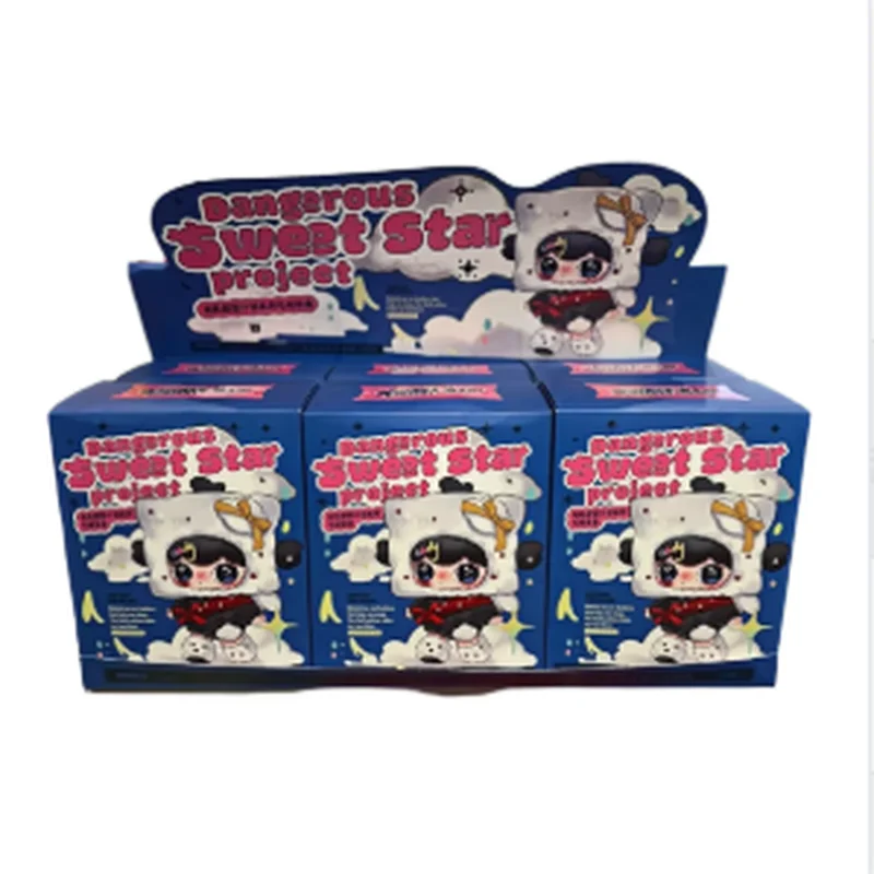 

Authentic Lulumi Dangerous Sweet Star Plan Series Blind Box Plush Doll Doll Bag Pendant Desktop Ornament Girl Birthday Gift