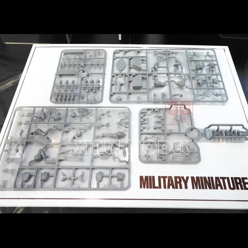 TAMIYA 1/35 35386 German Machine Gun Squad, Mid-War Scale Model Kit DIY Toy