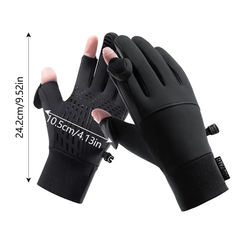 Touch Screen Ski Gloves Windproof Winter Gloves Winter Must-Have Winter Thermal Gloves For Women Men For Mountaineering