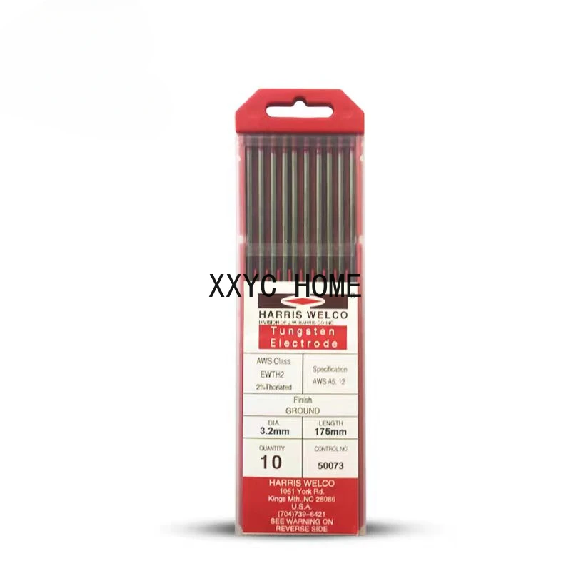 

Harris tungsten needle tungsten rod argon arc welding electrode WT20WC20 red headed needle imported from the United States