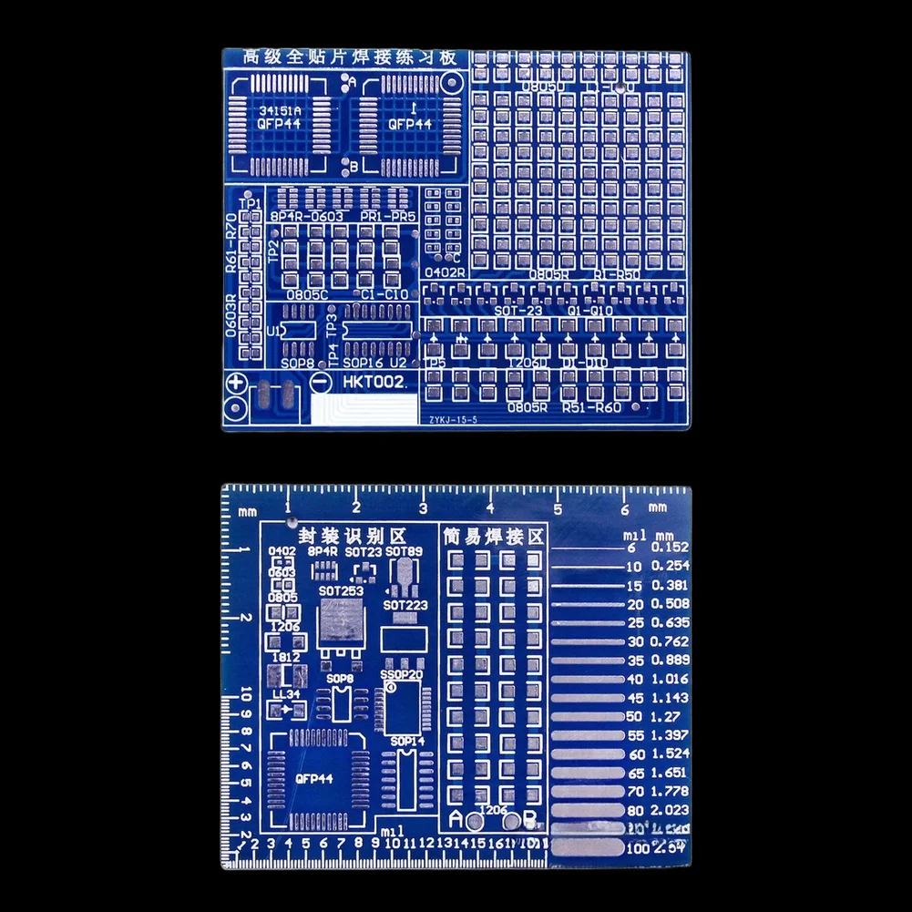 LED Flowing Light Effect Soldering Practice Kit with NE555 Timer CD4017 Counter for Surface Mount Component Learning and Testing