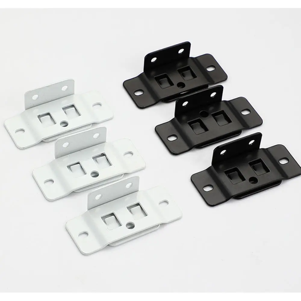 Two In One Shelf Bracket Furniture Hardware Cabinet Corner Code Connector Cold Rolled Steel Fastening Tool Wood Board Support