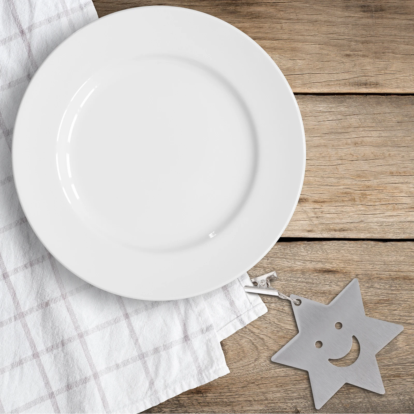 

8 Pcs Tablecloth Clips Stainless Steel Thick Tables Securing Home Party Restaurant Banquet Outdoor Picnic Clamps
