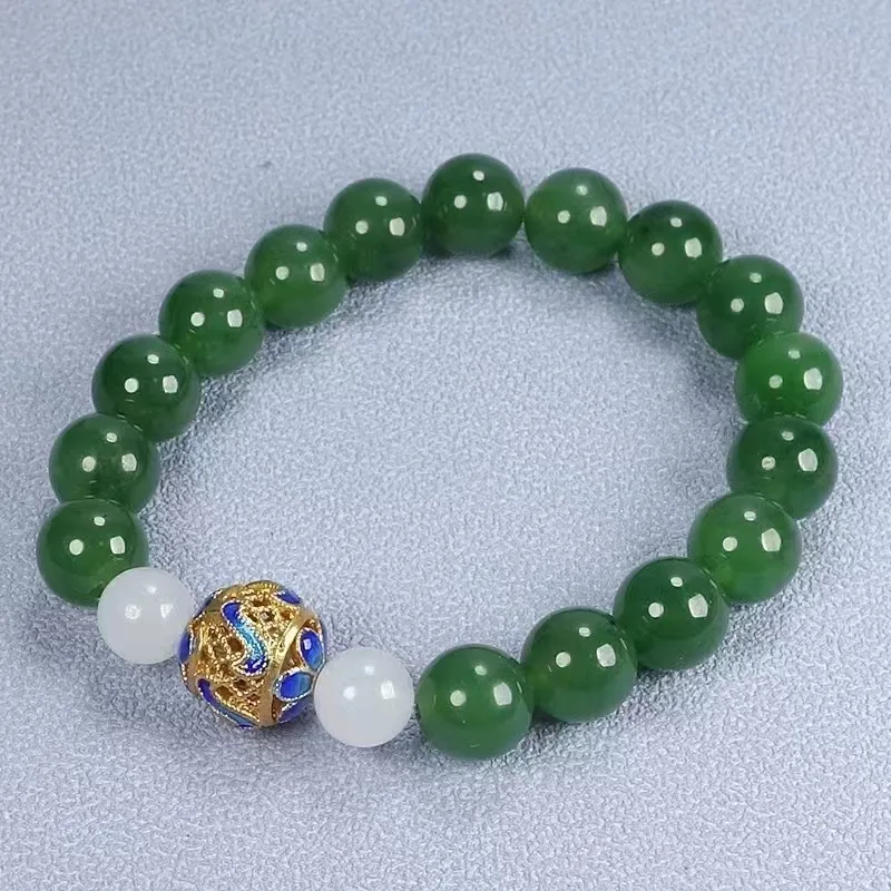 Jiapin Xinjiang Hetian Jade Hand Ball Bracelet