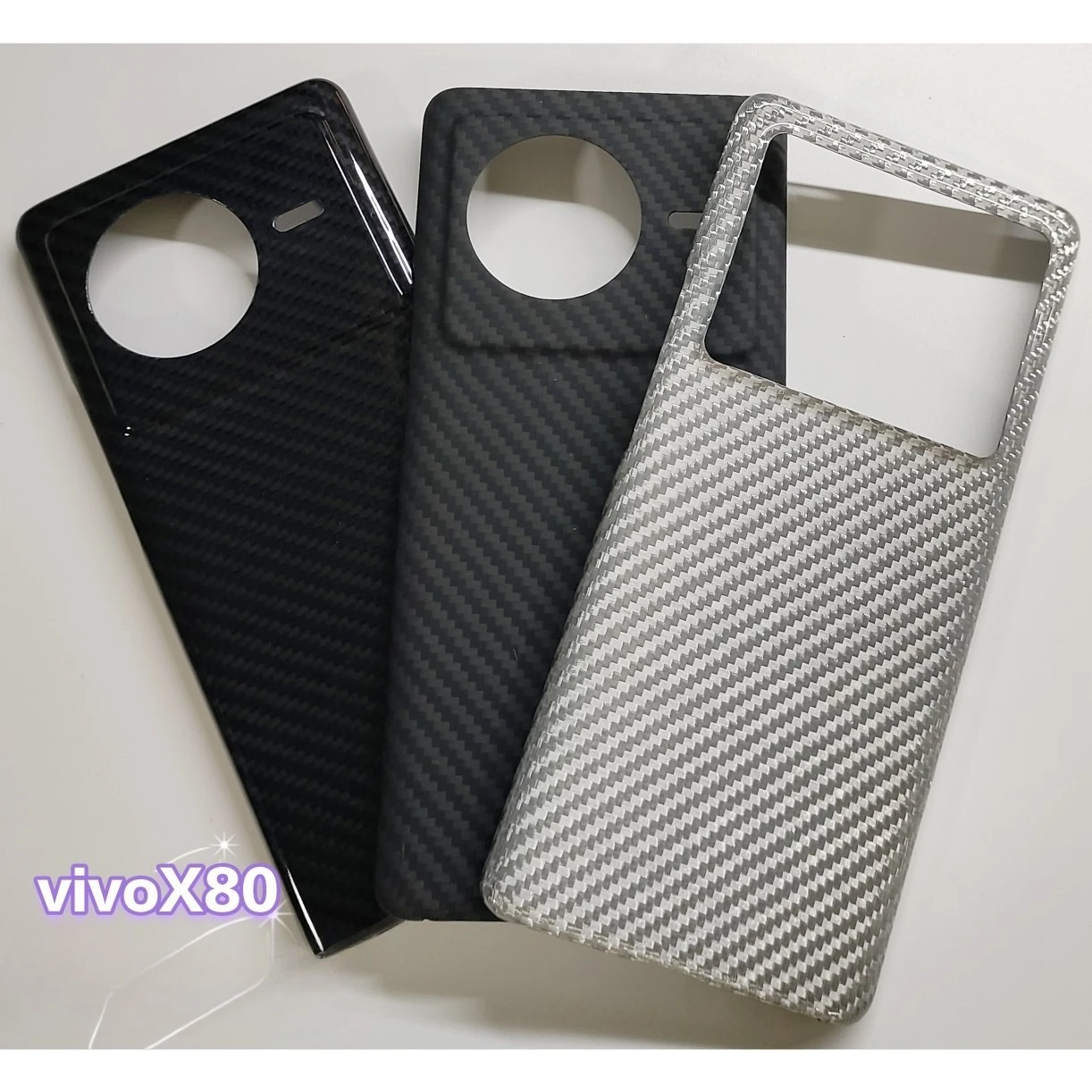 

Чехол из углеродного волокна для vivoX80, ультратонкий противоударный защитный чехол из арамидного волокна, чехол для vivo X80