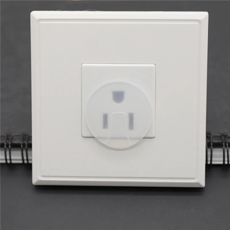 AB46-Outlet Plug Covers (96 Pack) Clear Child Proof Electrical Protector Safety Caps