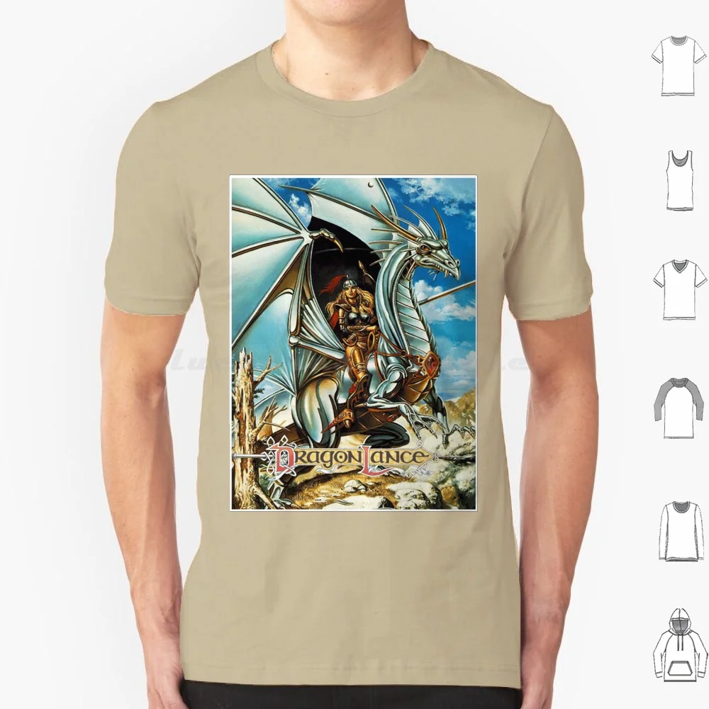 Dragonlance The Silver General Advanced & T Shirt Men Women Kids 6xl Elmore Role Playing Game Rpg Nerd Advanced Dnd Adnd Ad D
