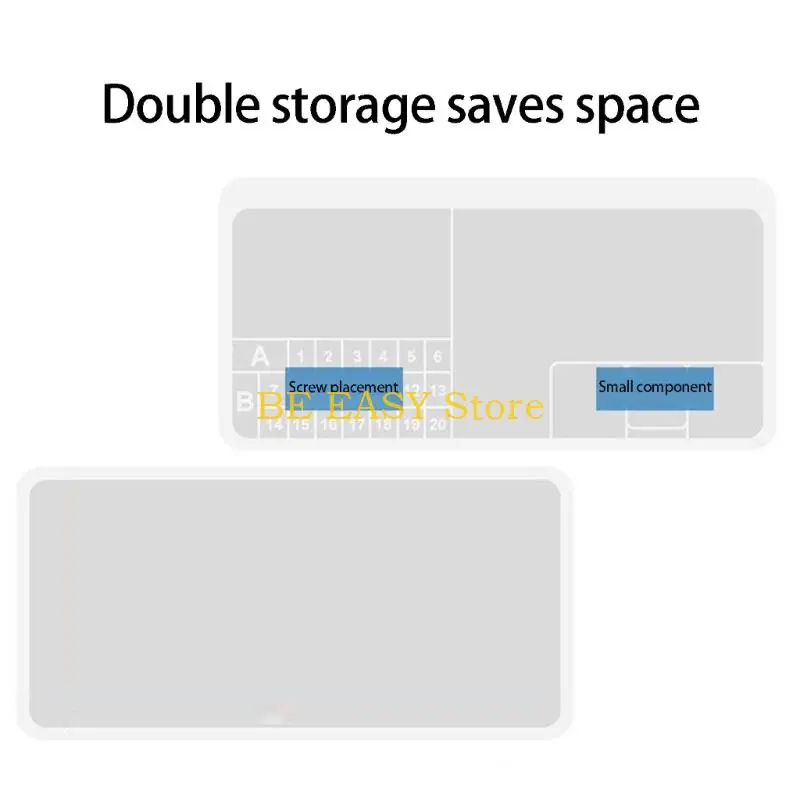E28F High Capacity Anti Crush Tool Container Weather Resistant Design Storage Box Hard Case For Worksites Efficiency