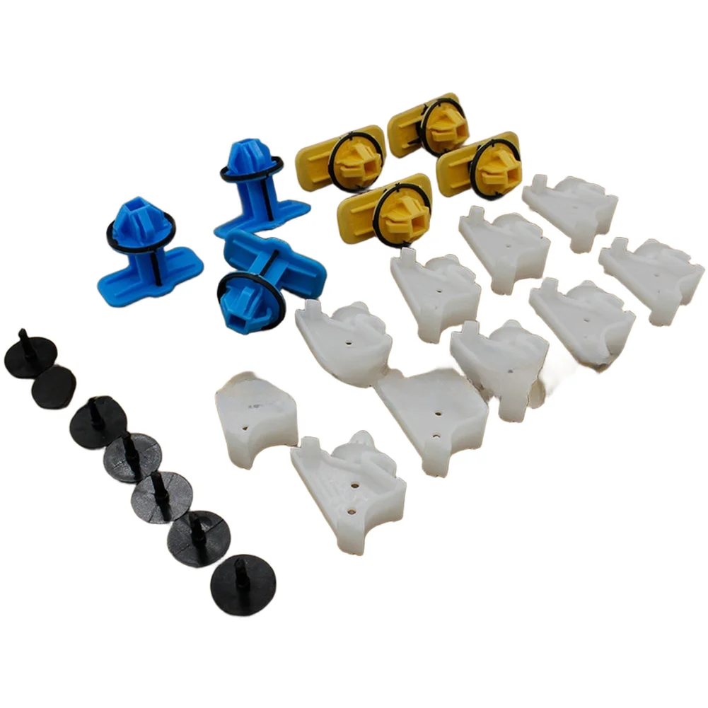 24pcs ABS Side Panel Retainers for For Q3 For a3 For a5 For a6 For a7 Vehicles Compatible with Factory Side Skirt Systems