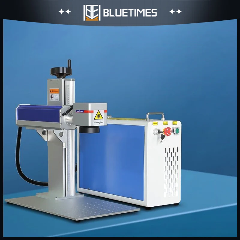 

Bluetimes 30/50W Fiber Laser Marking Machine Raycus MAX for DIY Jewelry,Gold,Silver,Ring, Bracelet, Metal Cutting Engraving Mach