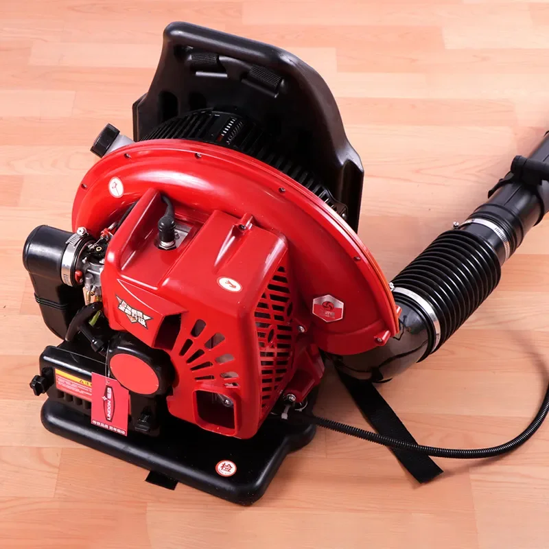 For Municipal Road Dust Removal Snow Blower and Garden Deciduous Snow Hair Dryer Four-Stroke Backpack Snow Blower