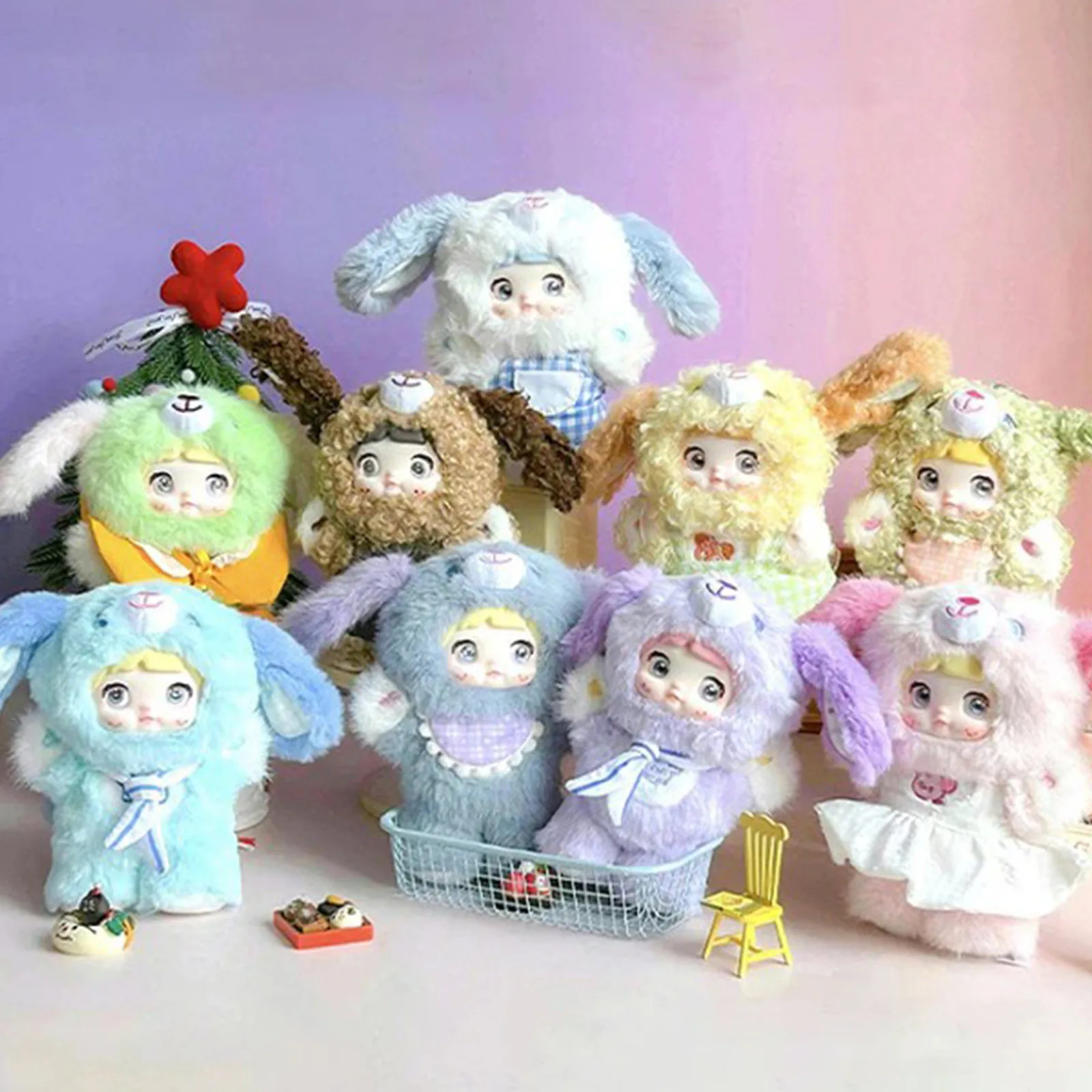 

2025 In Stock Nommi Loveliness Never End Series Blind Box Cute Action Anime Figures Kawaii Toys Figure Dolls Gift Toys