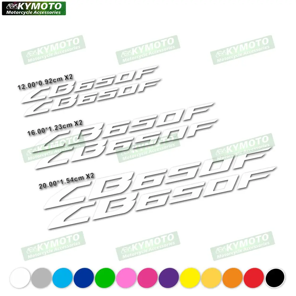 For Honda CB650F CB 650F Motorcycle Sticker Car Decal Decoration Fuel Tank Engine Logo racing Fairing Helmet Stickers