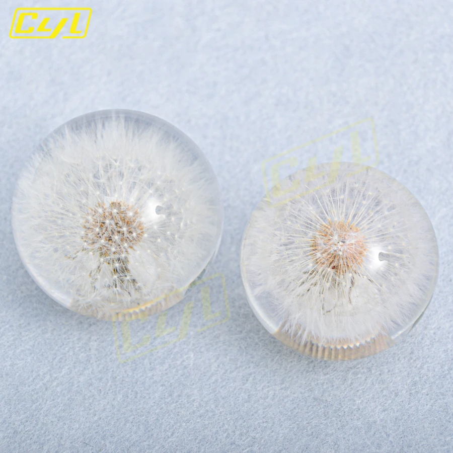 JDM Car Accessories Dandelion Clean Gear Shift Knob 65/70mm Universal Manual Acrylic Gear Stick Shifter