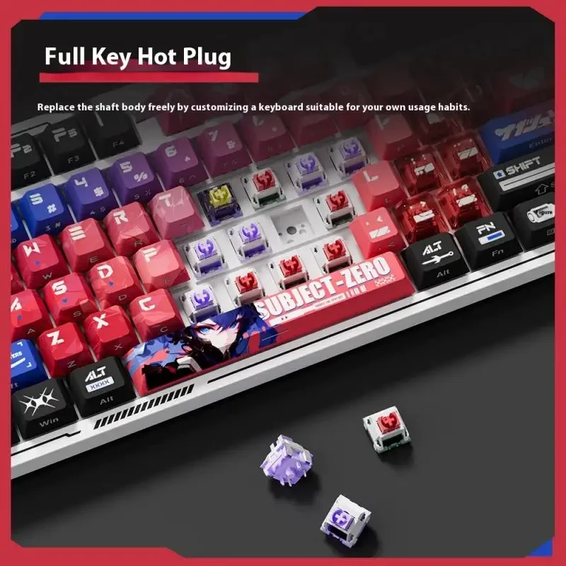 Dareu Ek87pro IP Bluetooth Mechanical Keyboard 3-Mode Hot Swap RGB Gasket Low Latency Custom Gaming Keyboard Laptop Accessories