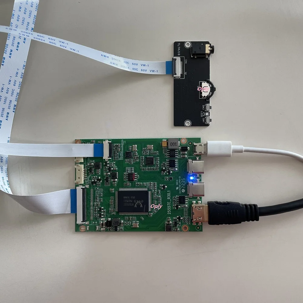 EDP Controller board kit Micro USB for LP156WFA-SPA1 LP156WFA-SPE1 LP156WFD 1920X1080 Mini HDMI-compatible Type-C LED panel