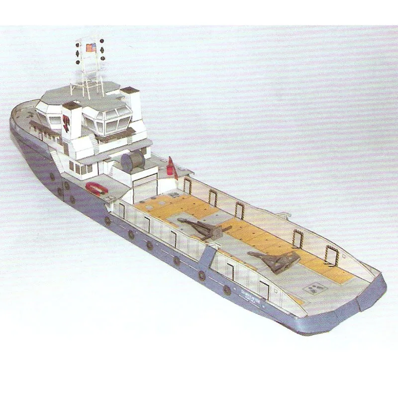 1: 250 American Dumoulintide Anchor Ship Paper Model Ship Model Manual DIY