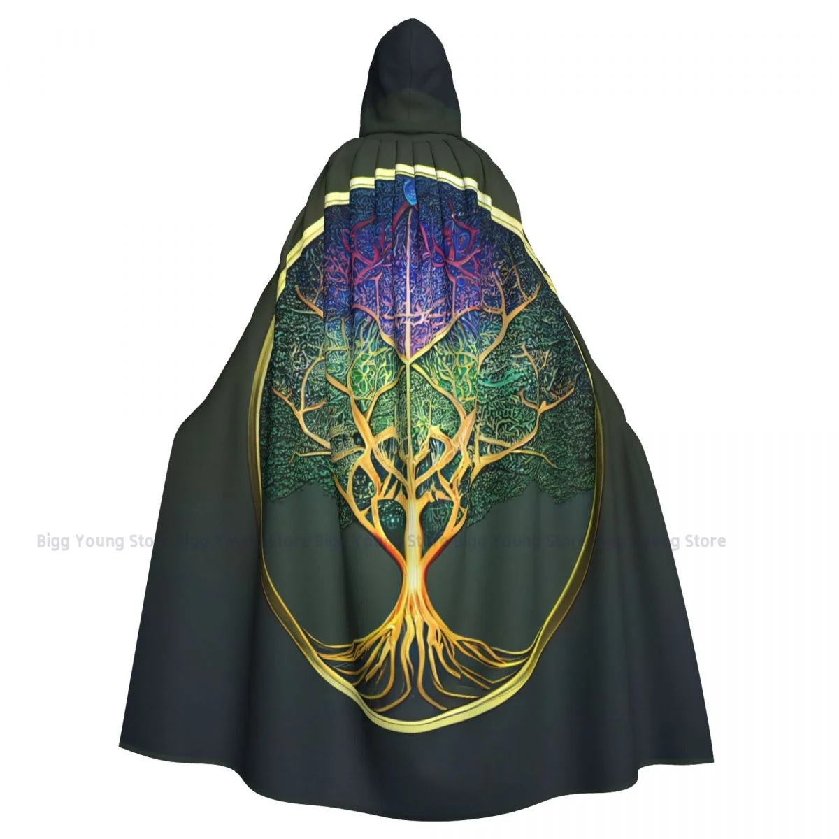 

Tree Of Life Unisex Cloak with Hood Cloak Vampire Witch Cape Cosplay Costume