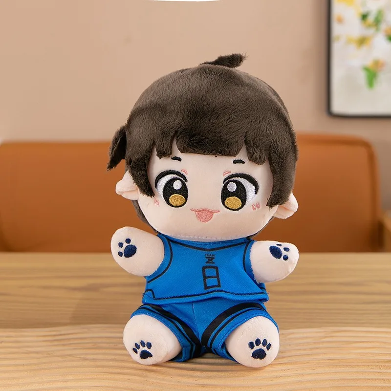 

20cm/7.87in Plush Toy BlueLock Cartoon Pillow Doll Nagi Makoto Shirou Anime Peripherals Valentines Gift Party Supplies Ornaments