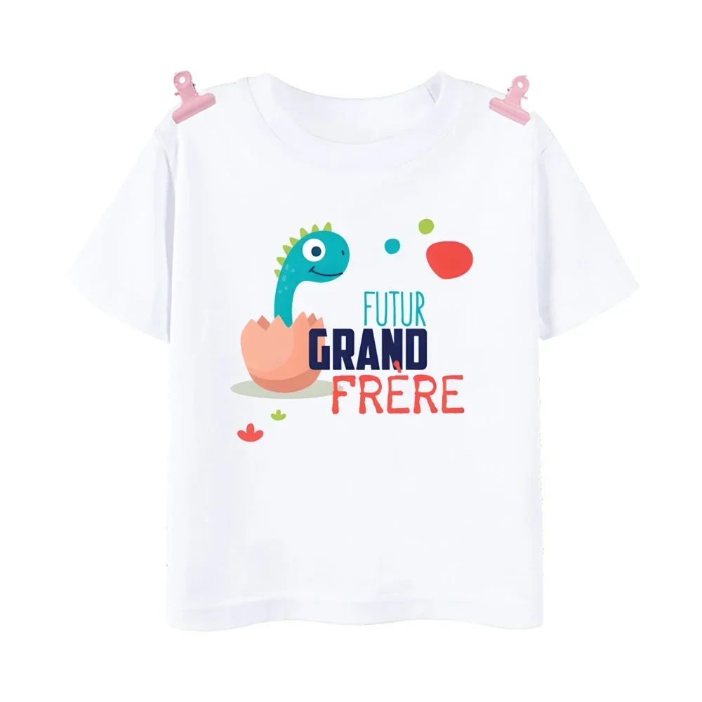 Future Big Sister Big Brother Printed Kids Shirt Baby Announcement T-shirt Boys Girls Summer Tee Clothes Child Short Sleeve Tops