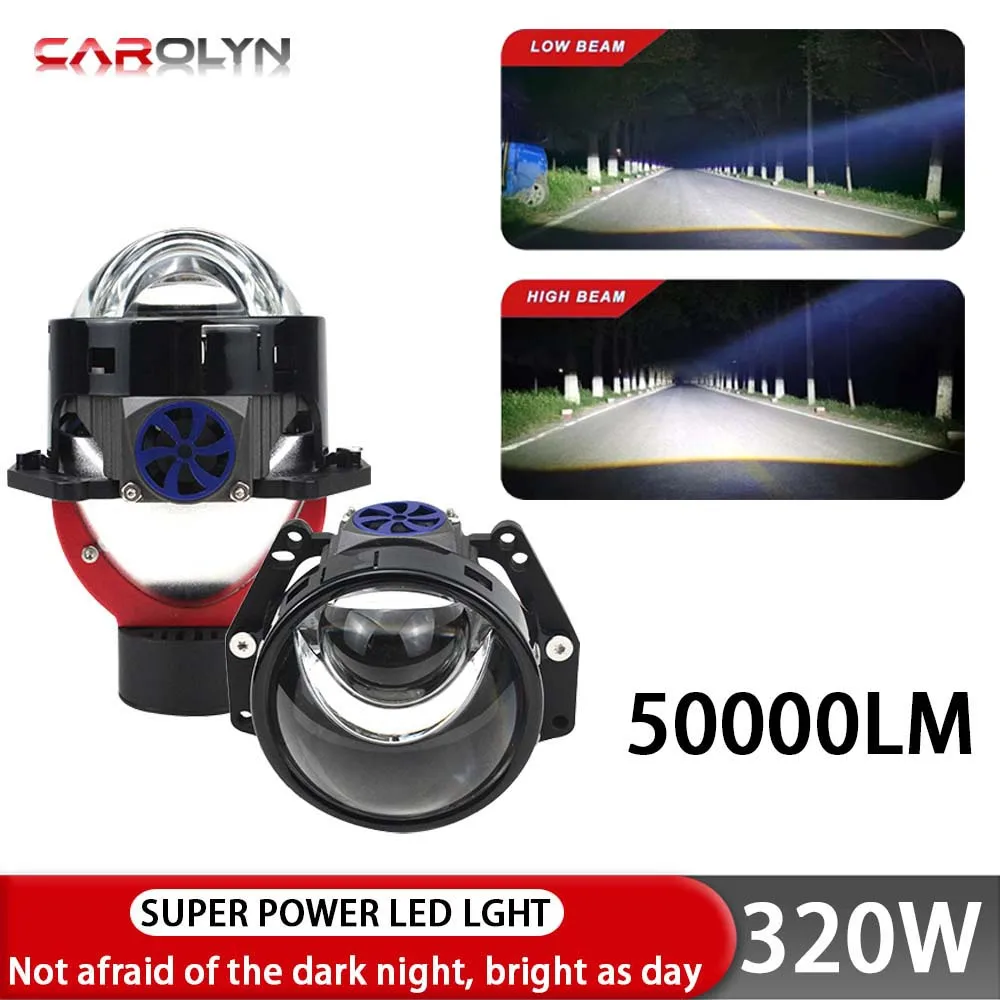 

1-2pcs 3.0 "car led motorcycle led light laser headlight lens Car led headlight dual light led lens integrated headlight