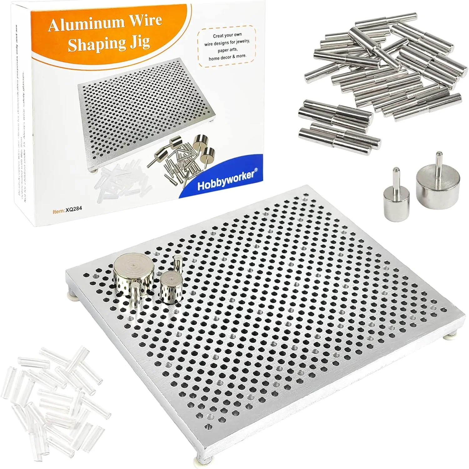 XUQIAN Hot Selling Wire Jig Bending Jig Kit Includes 30 Metal Pegs Tool For Making Wire Findings Components And Jewelry Designs