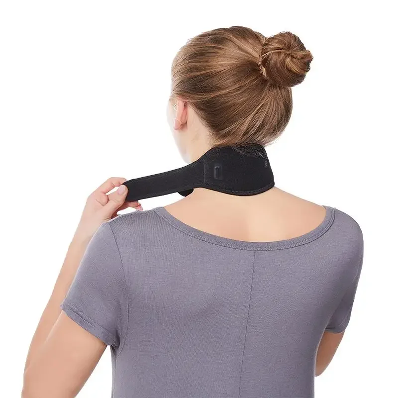 

USB Electric Heating Neck Belt Neck Neck Moxibustion Hot Compress Heating Collar Unisex Cervical Vertebra Warm Massage Portable