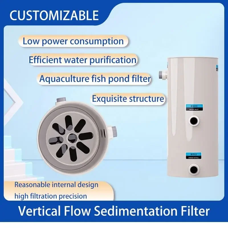 100Tons Professional Fish Pond Filter System Farming With Manufacture Price