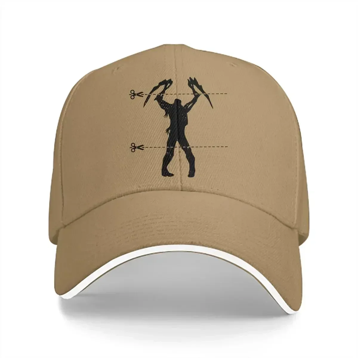 Washed Men's Baseball Cap Cut Here Trucker Snapback Caps Dad Hat Dead Space Golf Hats